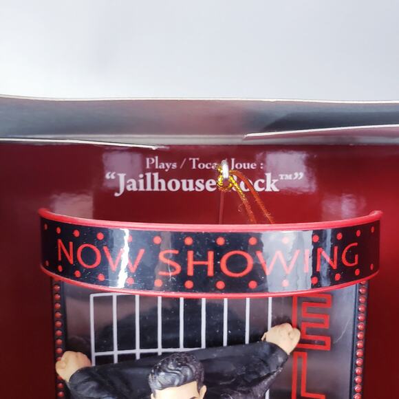 Elvis Musical Ornament Or Centerpiece Plays "Jailhouse Rock' Tested Works - Picture 6 of 7